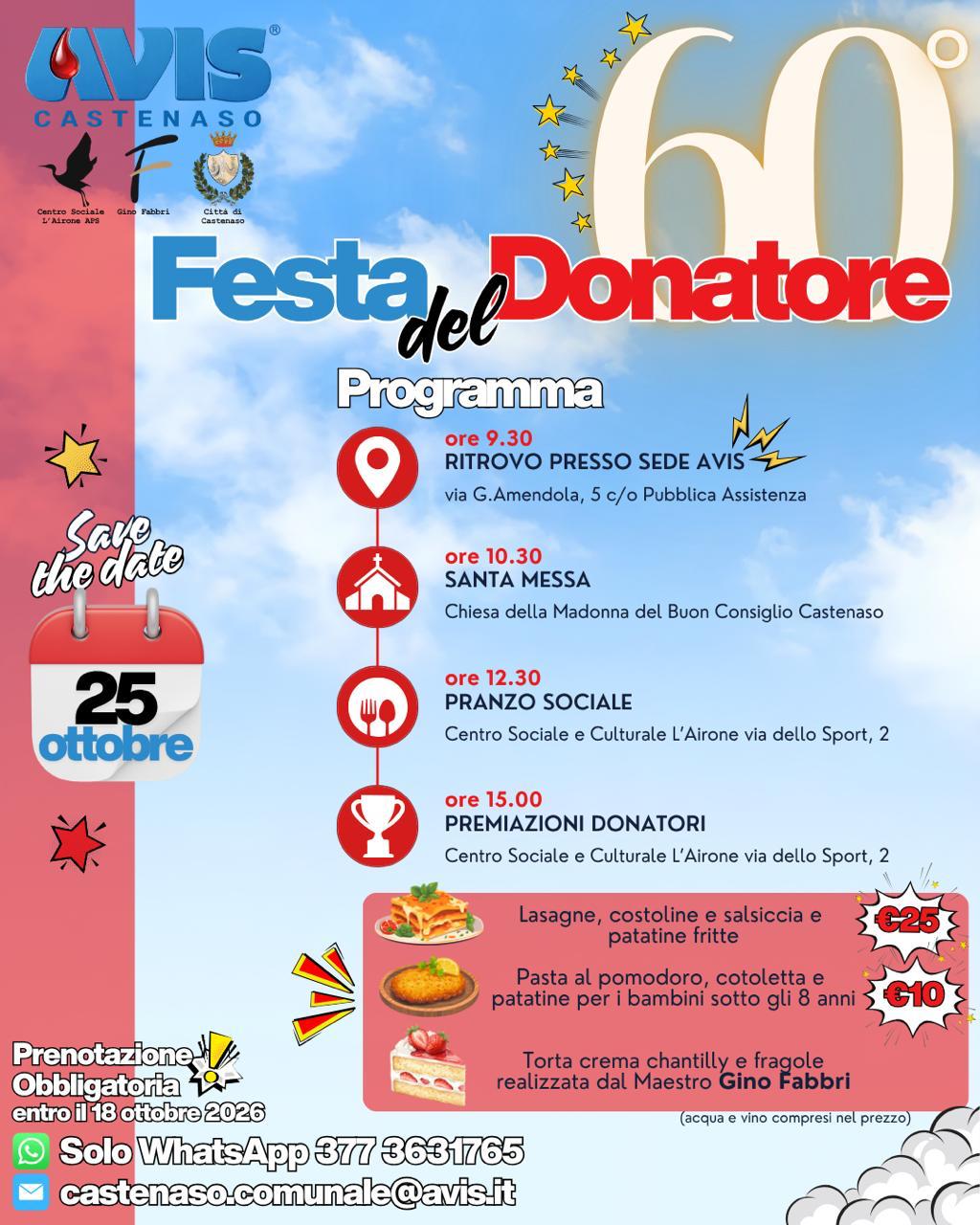 Festa del donatore